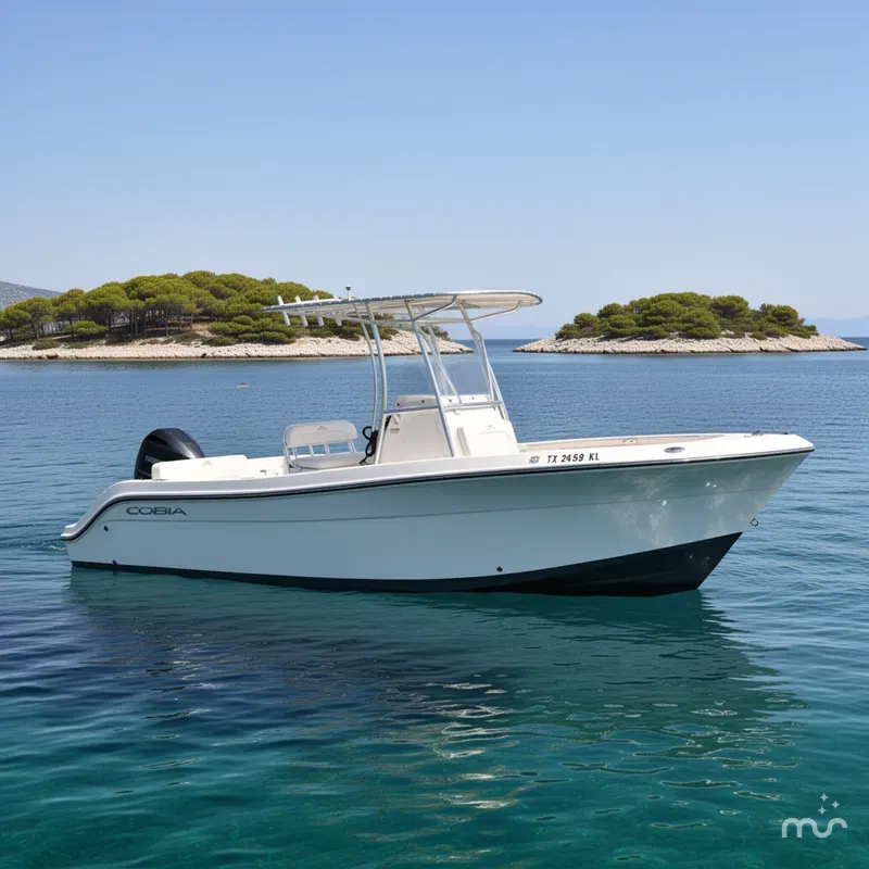 Slide: The Image of Cobia 237 Center Console 2022 - 2