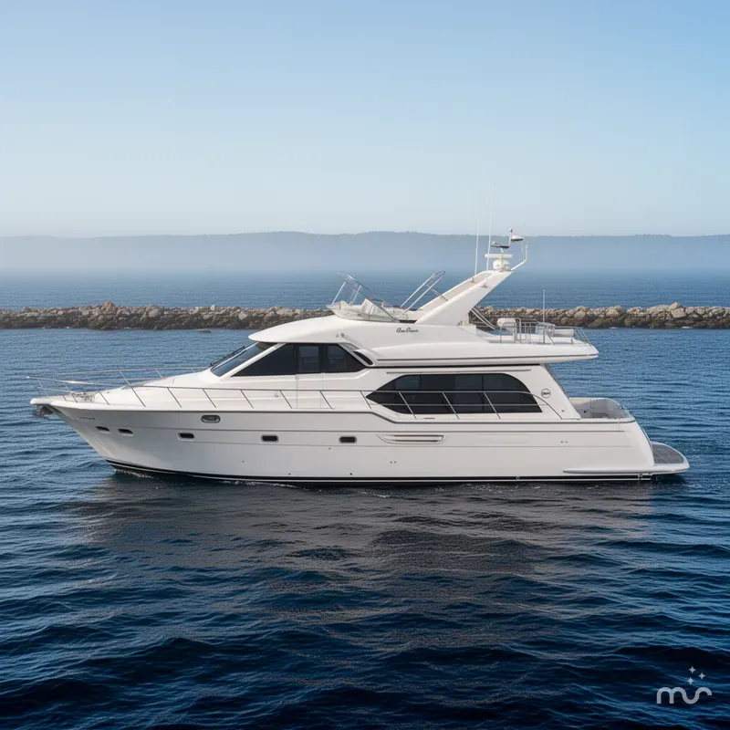 Slide: The Image of Bayliner 5788 Pilot House Motoryacht 1998 - 0