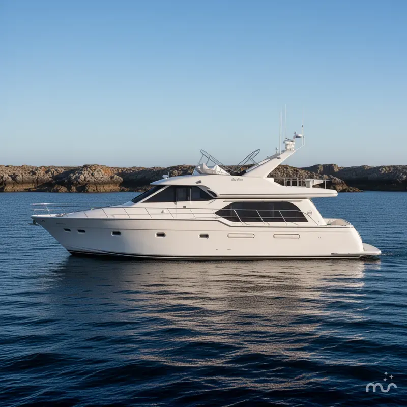 Slide: The Image of Bayliner 5788 Pilot House Motoryacht 1998 - 2