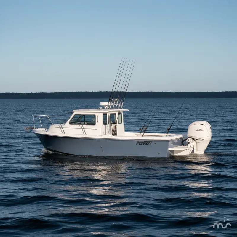 Slide: The Image of Parker Marine 247 Explorer 2026 - 2
