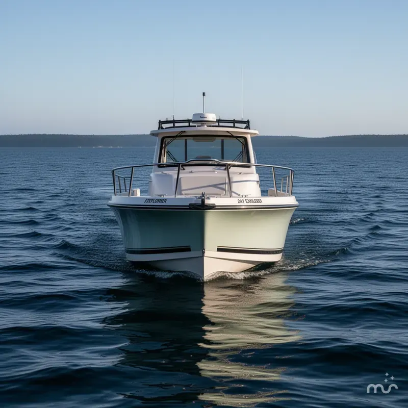 Slide: The Image of Parker Marine 247 Explorer 2026 - 1