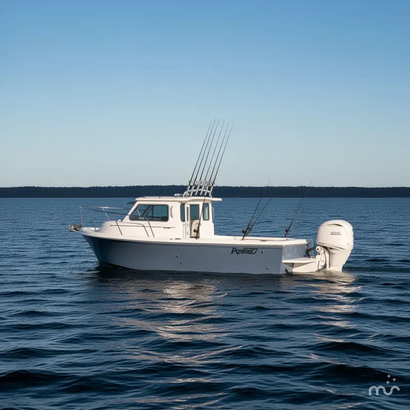 Slide: The Image of Parker Marine 247 Explorer 2026 - 2