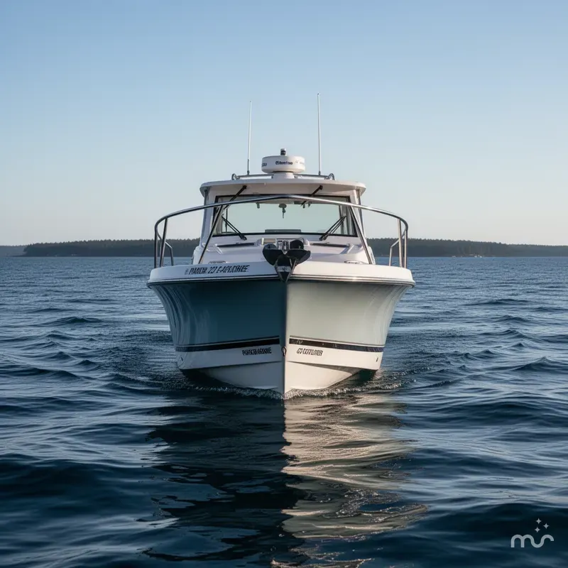 Slide: The Image of Parker Marine 227 Explorer 2026 - 1