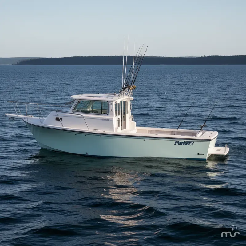 Slide: The Image of Parker Marine 287 Explorer 2026 - 2