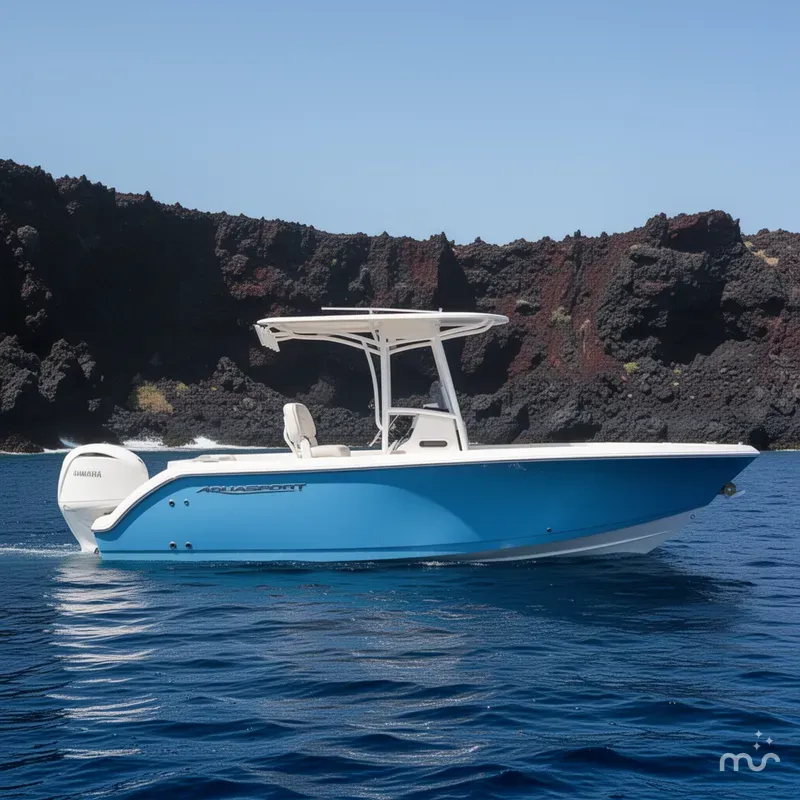 Slide: The Image of Aquasport 2200 Center Console 2024 - 2
