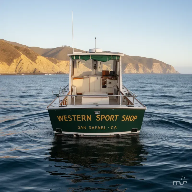Slide: The Image of Dyer 29' Sport fisher 1974 - 2