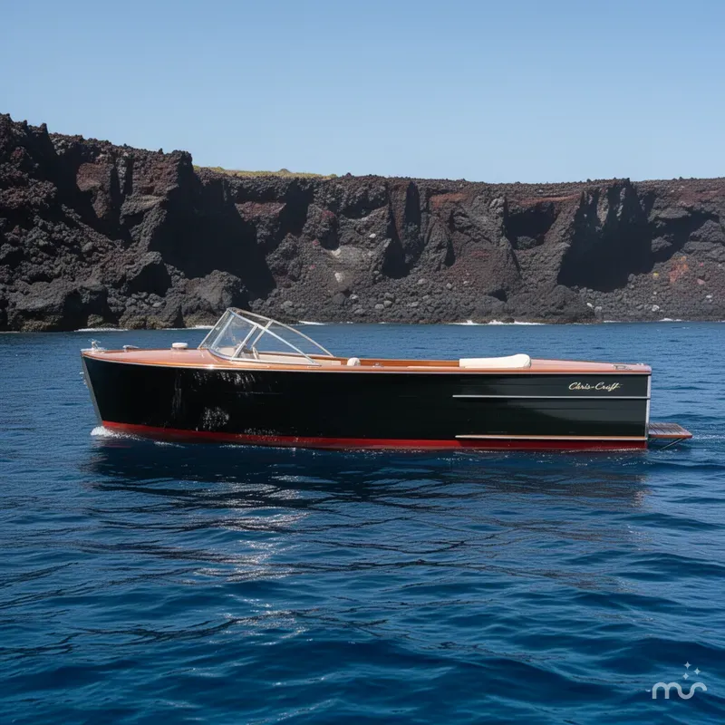 Slide: The Image of Chris-Craft Sea Skiff 1966 - 2