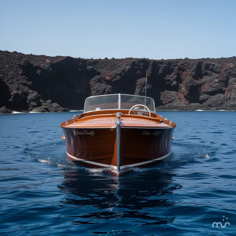 Slide: The Image of Chris-Craft Sea Skiff 1966 - 3