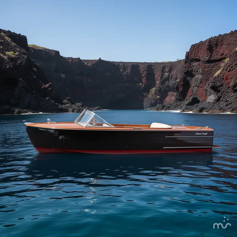 Slide: The Image of Chris-Craft Sea Skiff 1966 - 4