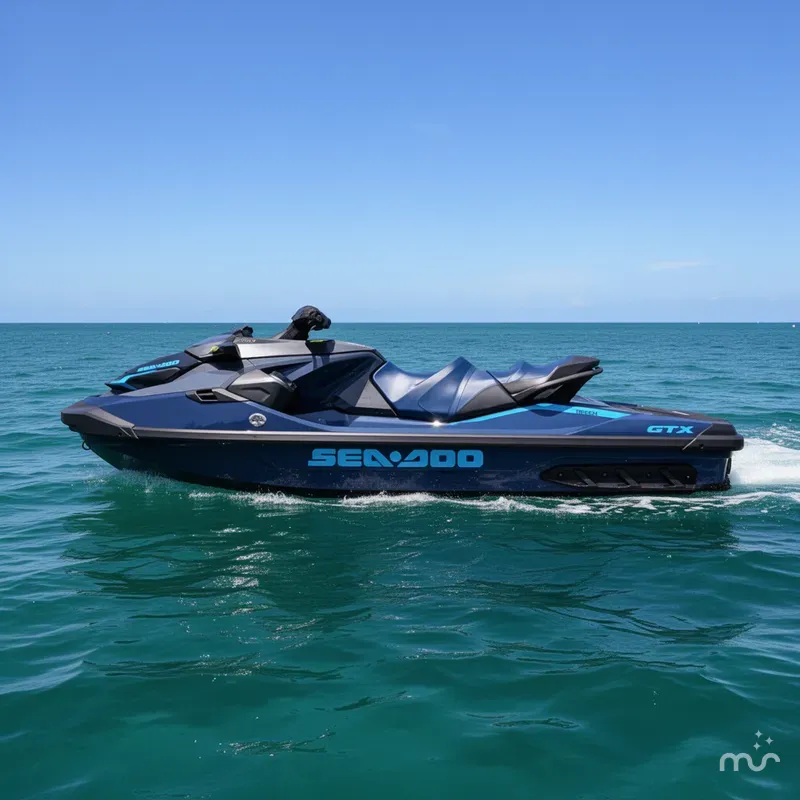 Slide: The Image of Sea-Doo GTX 230 Tech, Audio, iDF, iBR 2026 - 2