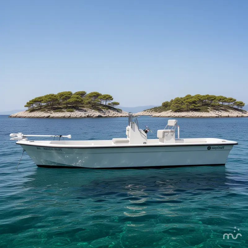 Slide: The Image of May-Craft 22 Hancock Skiff 2024 - 2