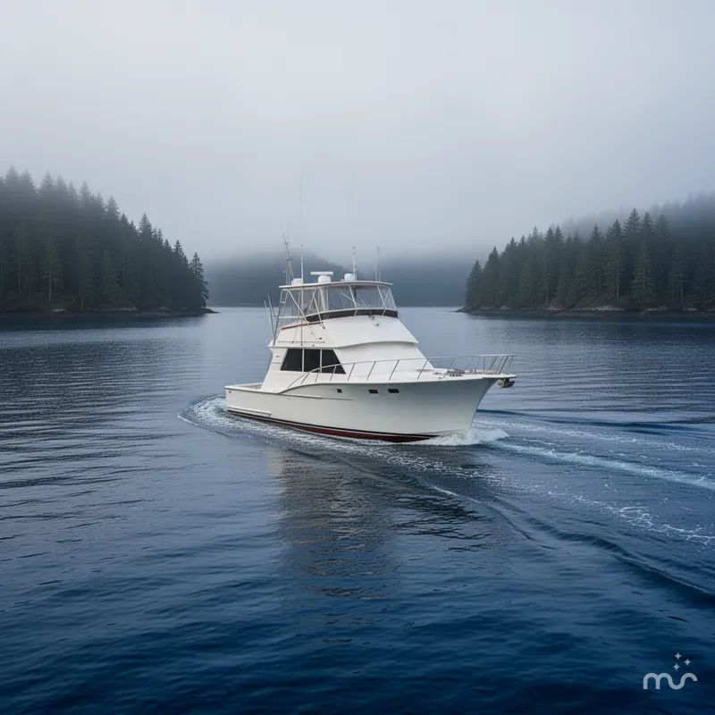 Slide: The Image of Hatteras 46 Convertible 1979 - 0