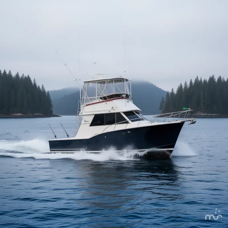 Slide: The Image of Hatteras 46 Convertible 1979 - 1