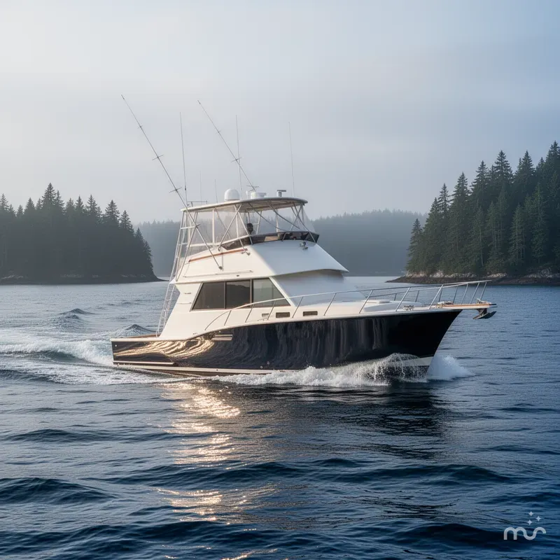 Slide: The Image of Hatteras 46 Convertible 1979 - 2
