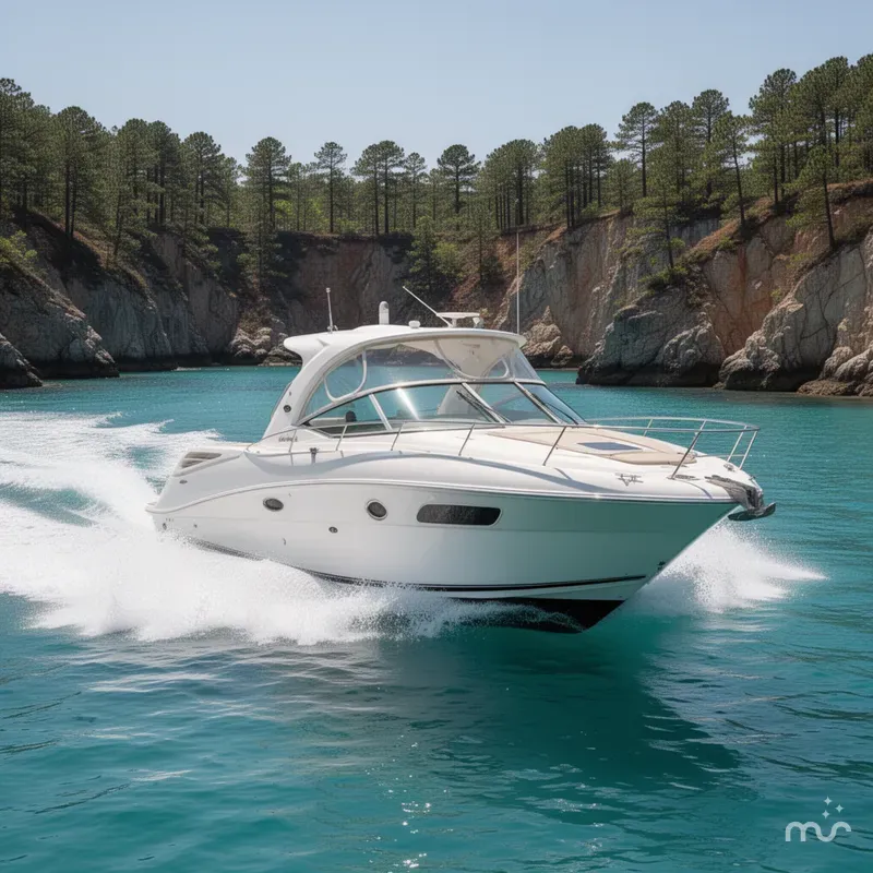 Slide: The Image of Sea Ray Sundancer 350 2008 - 2