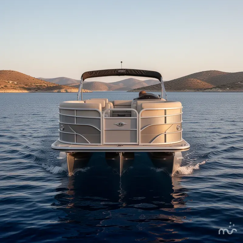 Slide: The Image of Bentley Pontoons Legacy 203 Swingback 2025 - 1