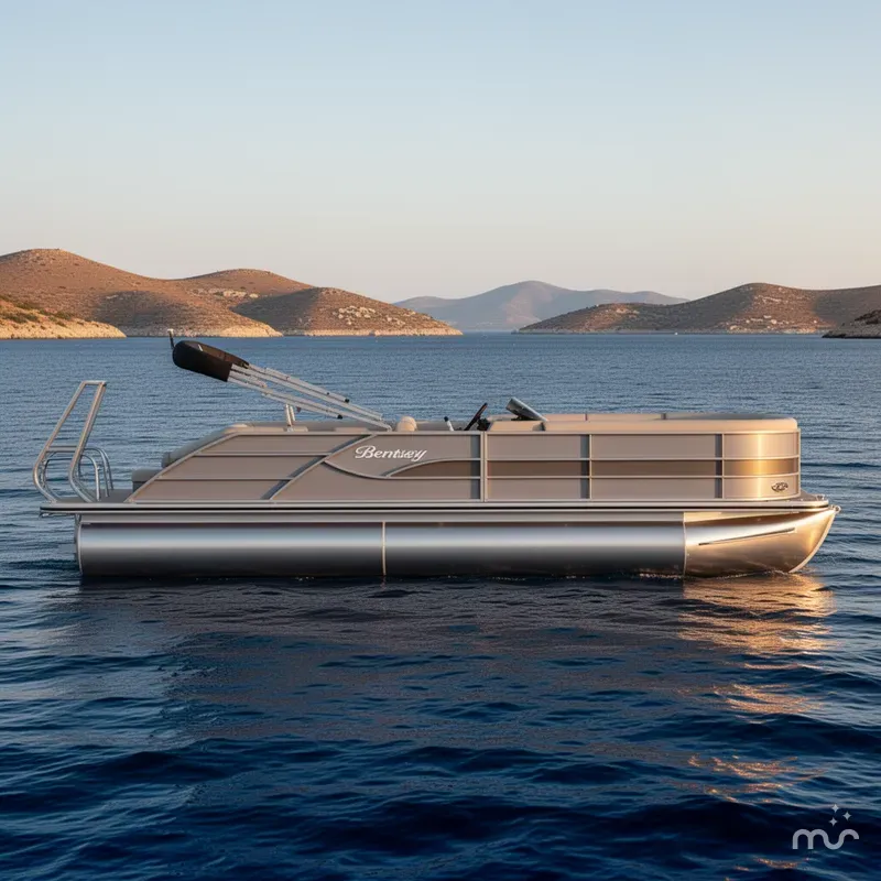 Slide: The Image of Bentley Pontoons Legacy 203 Swingback 2025 - 2