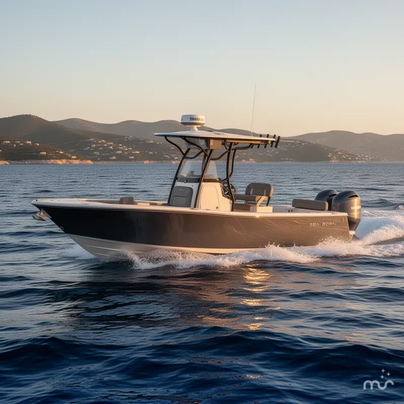 Slide: The Image of Sea Born LX24 Center Console 2023 - 4