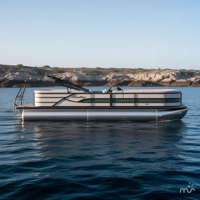 Slide: The Image of Bentley Pontoons Legacy 203 Navigator 2026 - 2