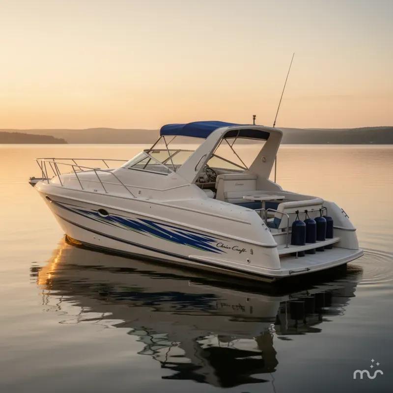 Slide: The Image of Chris-Craft 322 Crowne 1994 - 2