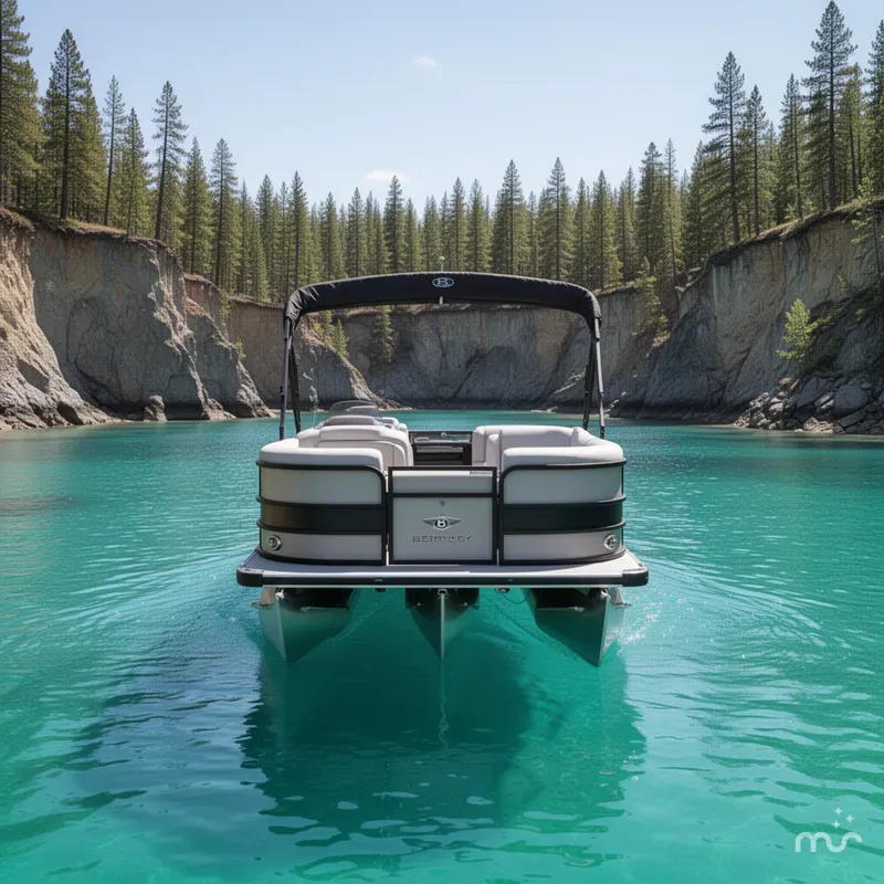 Slide: The Image of Bentley Pontoons Legacy 223 Swingback 2026 - 3