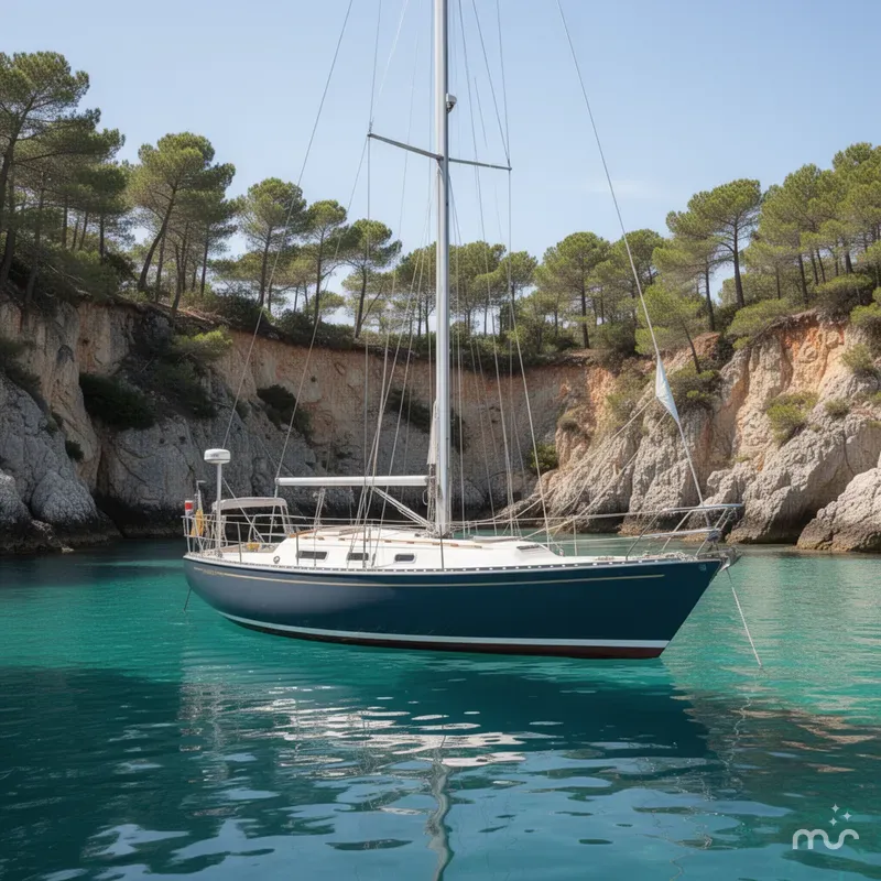 Slide: The Image of Custom FAST 410 Masthead Sloop 1986 - 2