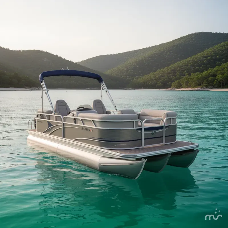 Slide: The Image of Whisper Pontoons LS 818 RLS 2020 - 2