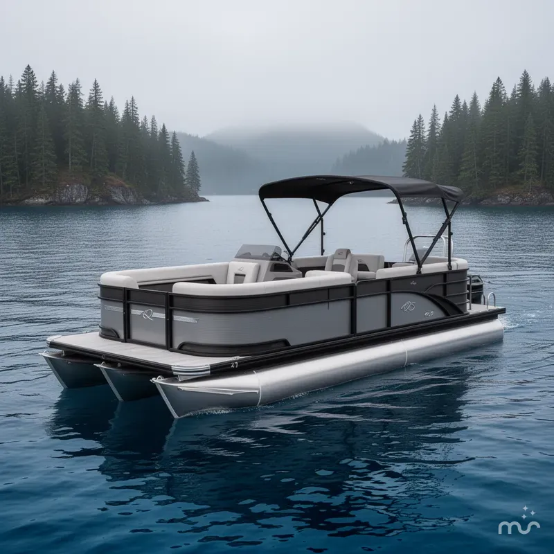 Slide: The Image of Whisper Pontoons RLS 2025 - 2