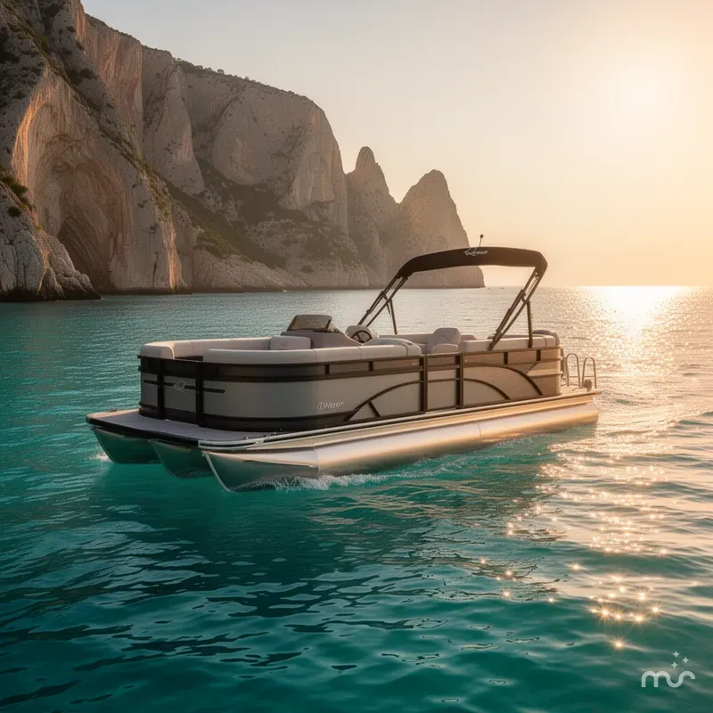 Slide: The Image of Whisper Pontoons RLS 2025 - 2