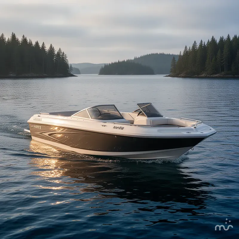 Slide: The Image of Harris Kayot 22v star w/ Mercruiser 2000 - 2