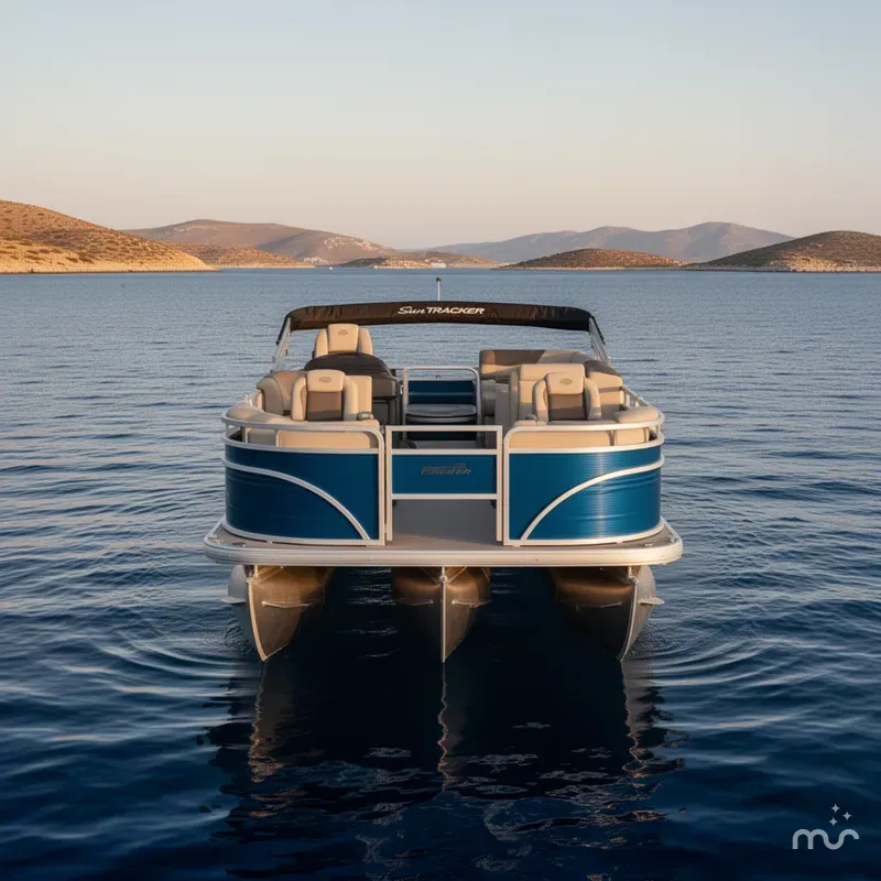 Slide: The Image of Sun Tracker Fishin' Barge 20 DLX 2026 - 1