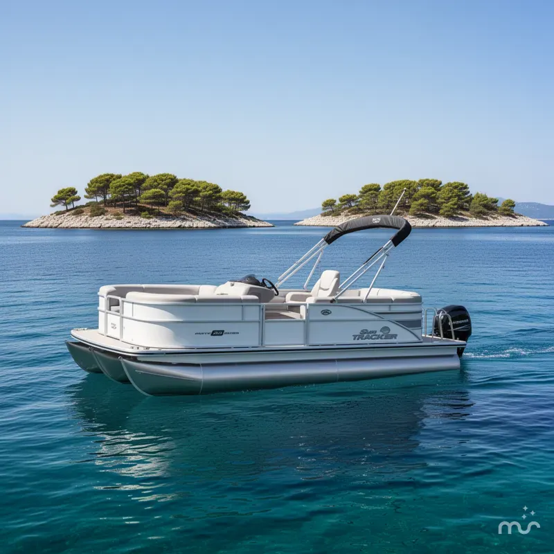 The Image of Sun Tracker Party Barge 20 DLX 2026 - 0
