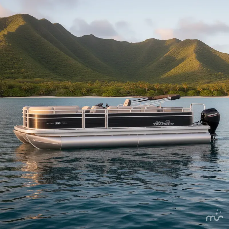Slide: The Image of Sun Tracker SportFish 22 DLX 2026 - 2