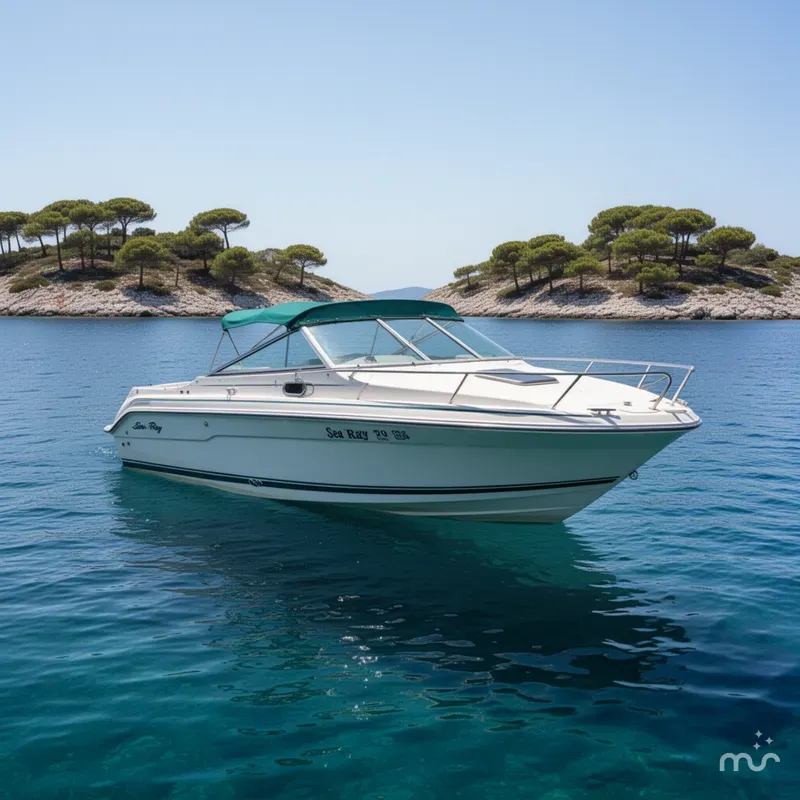 Slide: The Image of Sea Ray 200 Cuddy Cabin 1990 - 2
