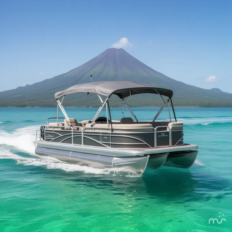 Slide: The Image of Sun Tracker Party Barge 2020 - 2