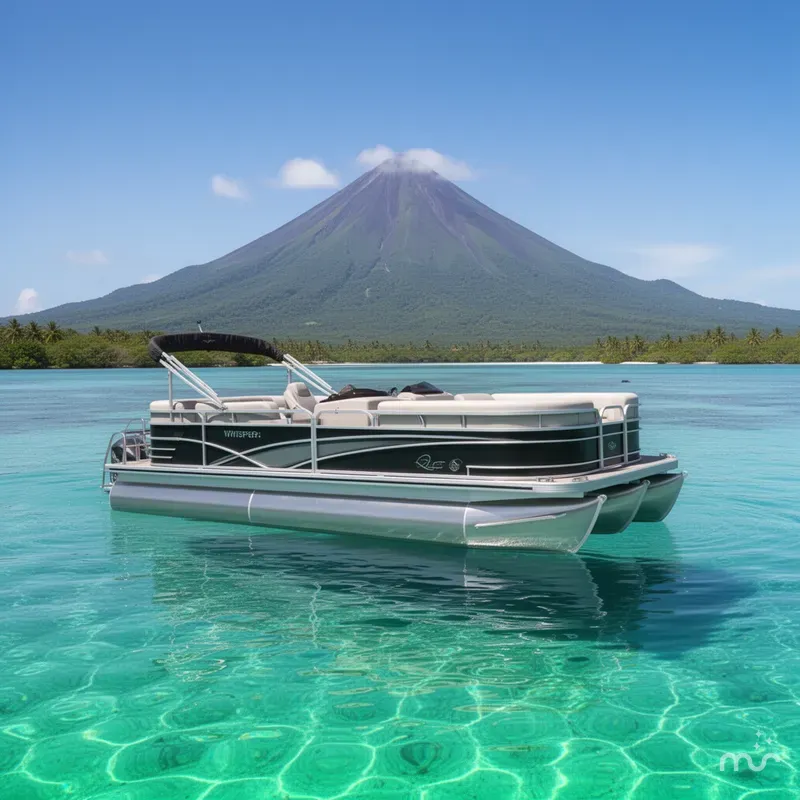 Slide: The Image of Whisper Pontoons Cruise 2026 - 2