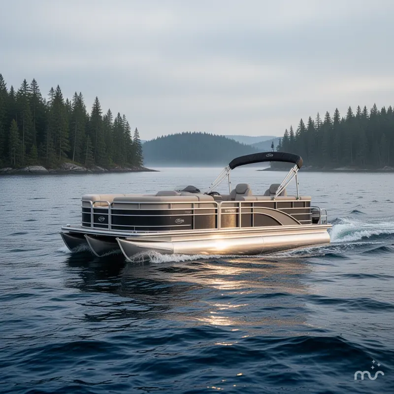 Slide: The Image of Whisper Pontoons Cruise 2026 - 2
