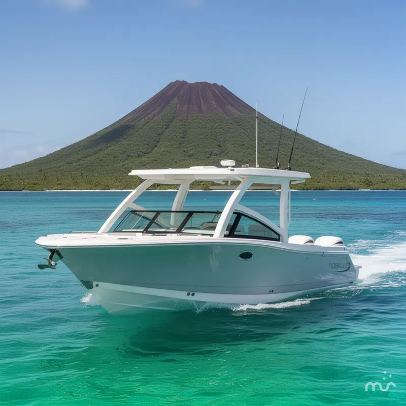Slide: The Image of Robalo R277 Dual Console 2026 - 2