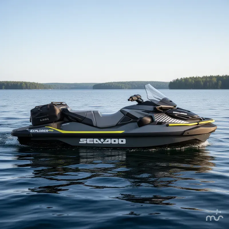 Slide: The Image of Sea-Doo Explorer Pro 170 2026 - 2