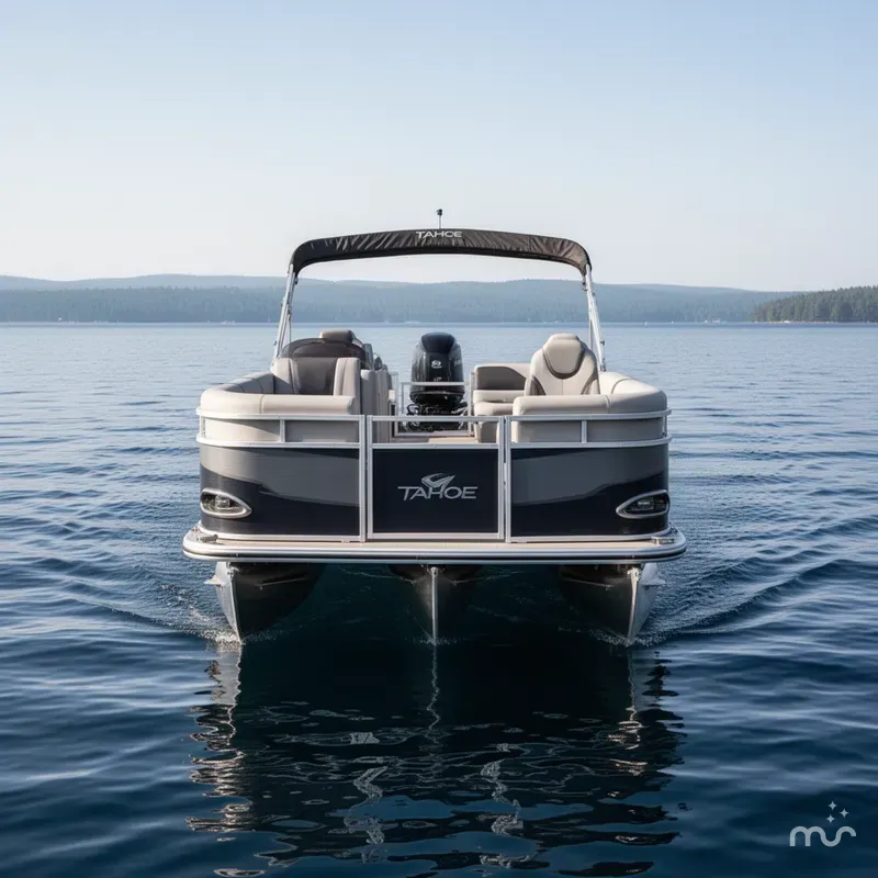Slide: The Image of Tahoe Sport Quad Fish 1980 Pontoon $30995 2026 - 1
