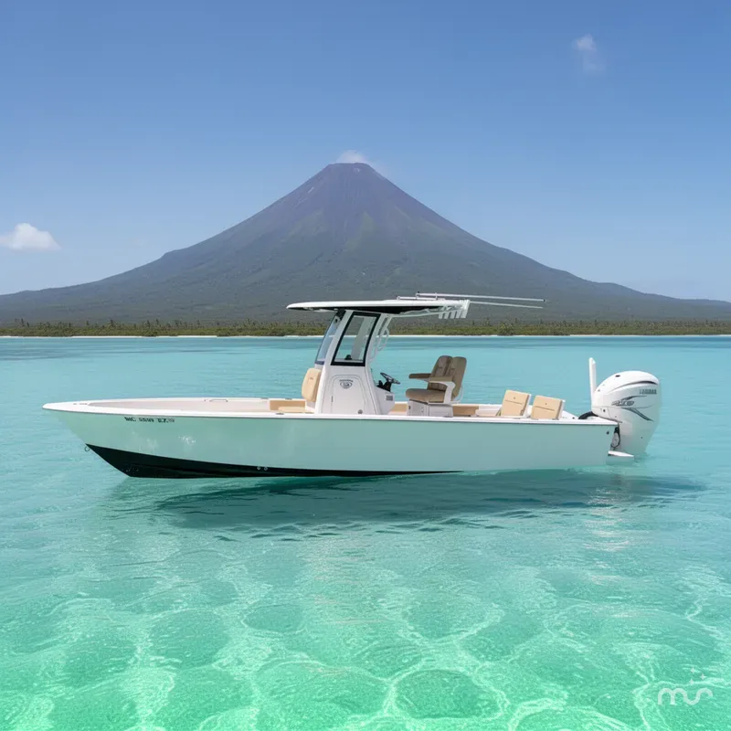 Slide: The Image of Sportsman Masters 267 Bay Boat 2023 - 2