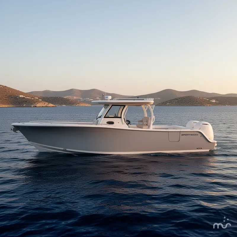Slide: The Image of Sportsman Open 322 Center Console 2026 - 2