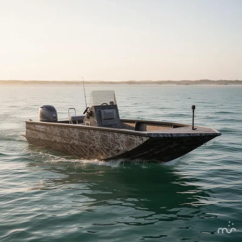 Slide: The Image of Edge Boats Sportsman 553DB 2026 - 2