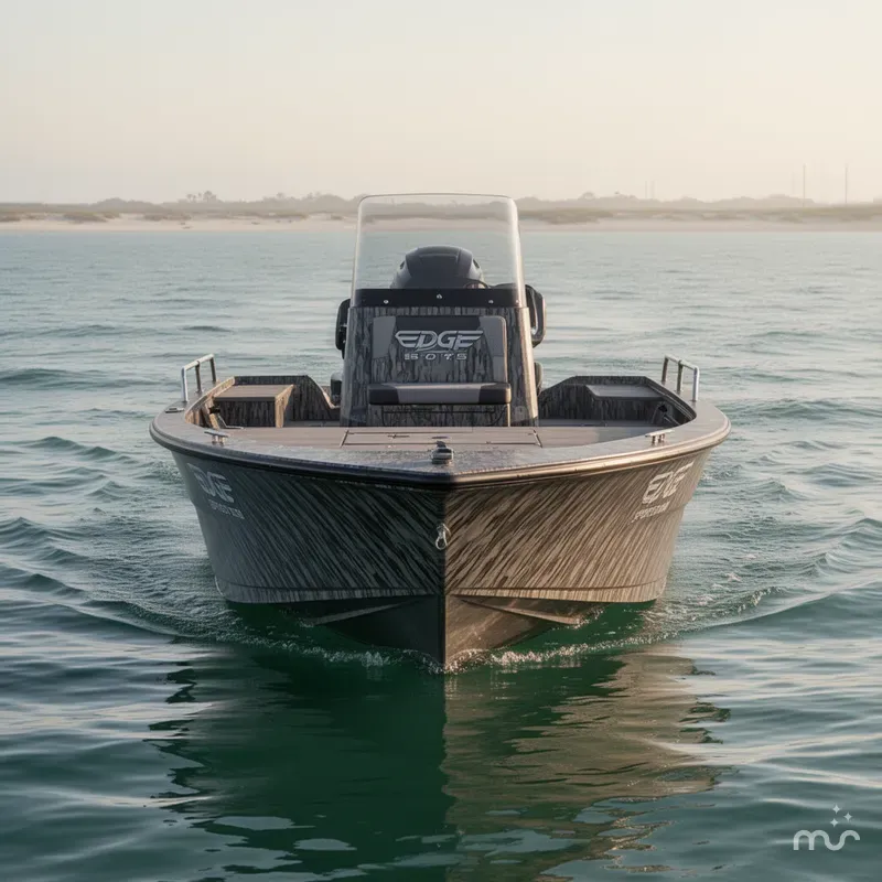Slide: The Image of Edge Boats Sportsman 553DB 2026 - 2