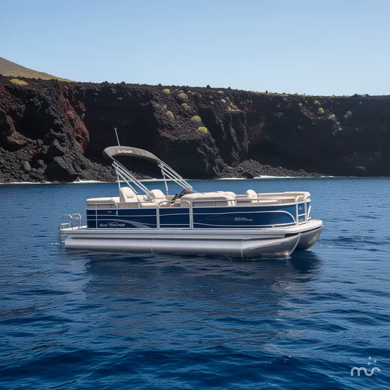 Slide: The Image of Sun Tracker Fishin' Barge 20 DLX 2026 - 2