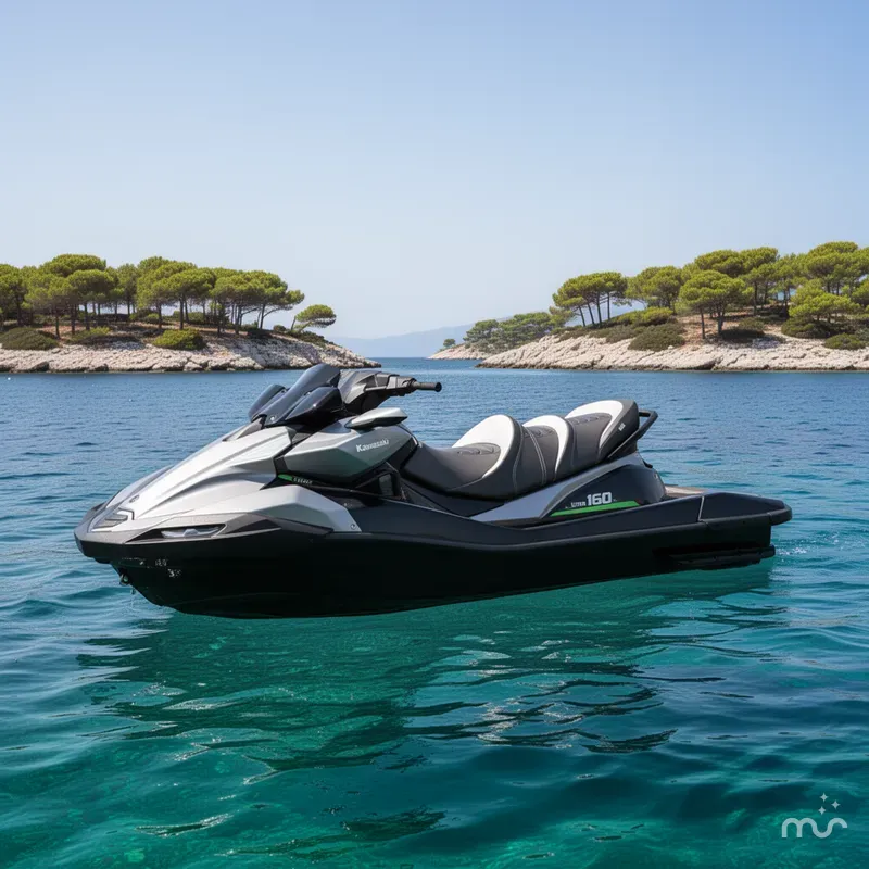 Slide: The Image of Kawasaki Jet Ski Ultra 160 2026 - 2