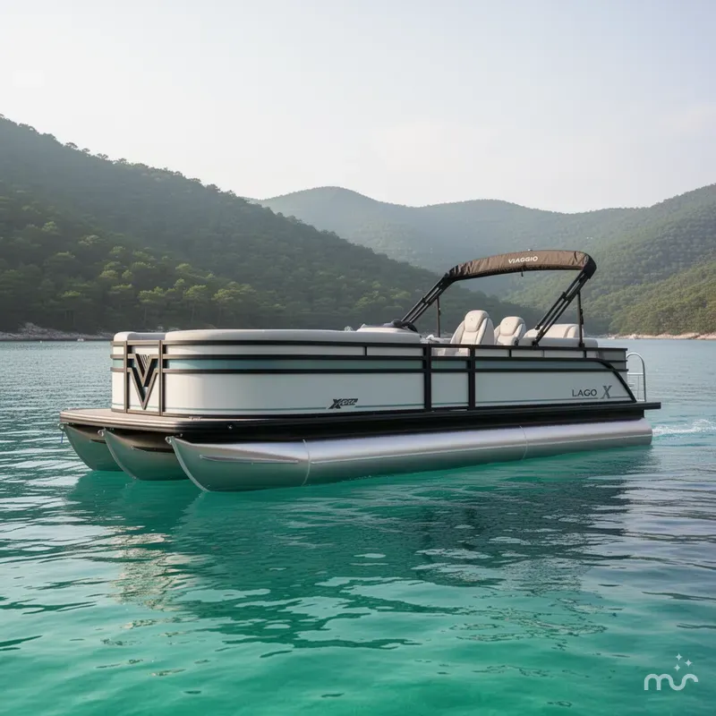 Slide: The Image of Viaggio LAGO X 22Q TRITOON 2026 - 2