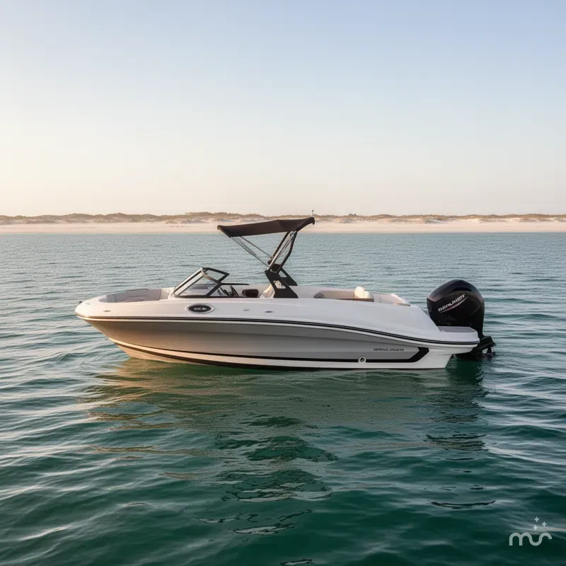 Slide: The Image of Bayliner VR6 Bowrider OB 2021 - 3