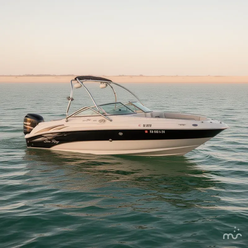 Slide: The Image of Sea Ray 240 Sundeck 2004 - 0