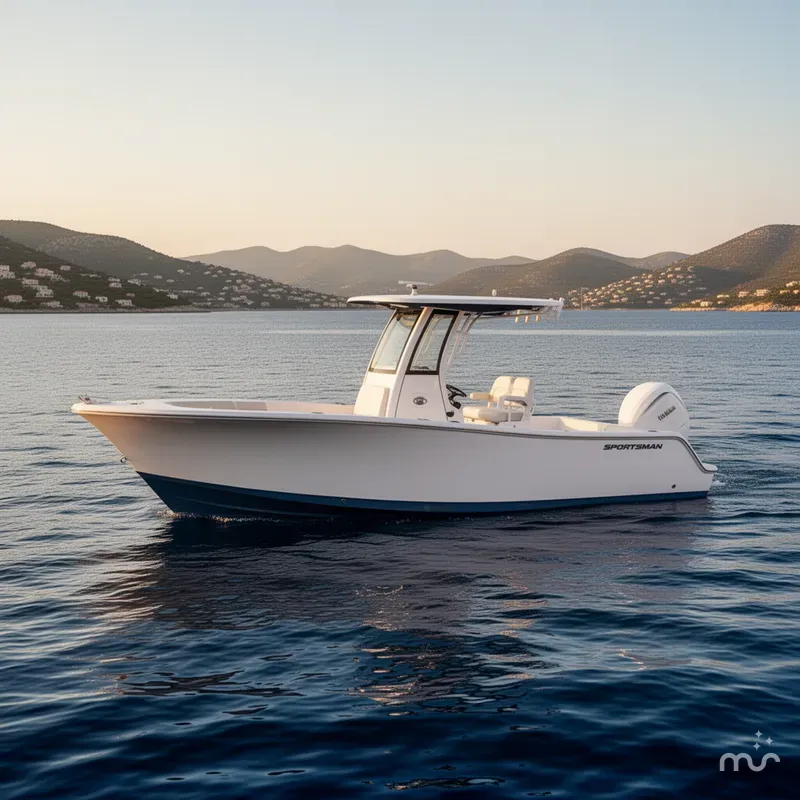 Slide: The Image of Sportsman Open 232 Center Console 2026 - 2
